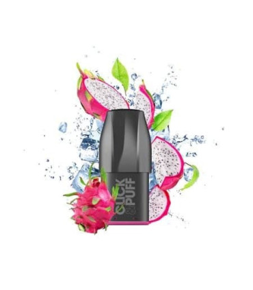 Cartouche Fruit du Dragon Glacé Click & Puff X‑Bar – 2 ml