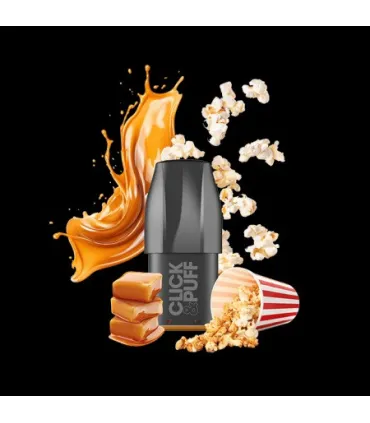 Cartouche Pop Corn Caramel Click & Puff X‑Bar – 2 ml