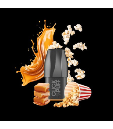 Cartouche Pop Corn Caramel Click & Puff X‑Bar – 2 ml
