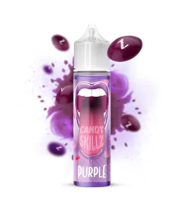 E-liquide Purple 50ml - Candy Skilz - Vape or DIY - Revolute