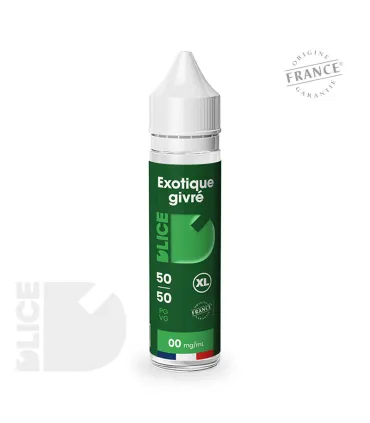 E-liquide EXOTIQUE GIVRE - D'LICE XL - Une Sensation de Légèreté et de Réconfort en Vape
