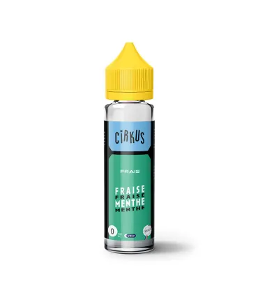 E-liquide Fraise Menthe - Fraise juteuse et menthe fraîche