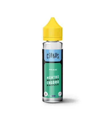 E-liquide Menthe Chlorophylle - Menthe verte intense et chlorophylle