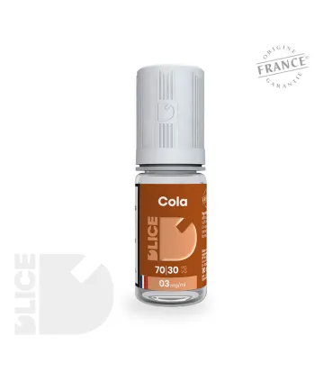 E-liquide Cola de D'LICE - Saveurs Pétillantes et Authentiques - Classique US revisité