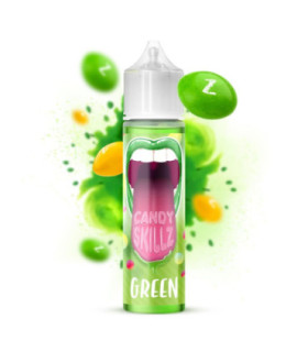 E-liquide Green 50ml - Candy Skilz - Vape or DIY - Revolute
