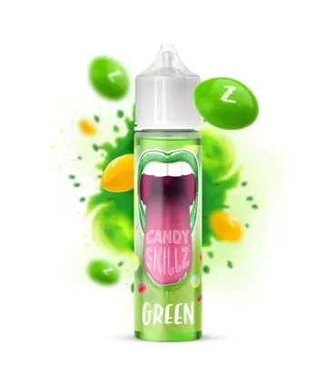 E-liquide Green 50ml - Candy Skilz - Vape or DIY - Revolute