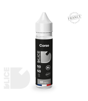 E-liquide Le Corse de D'LICE - Mélange Harmonieux de Classic Blond et Classic Brun - Touche d'Amandes pour une Vape Intense
