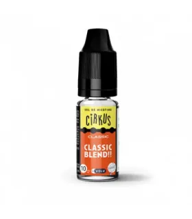 E-LIQUIDE 10 ML SDN CIRKUS CLASSIC BLEND - SEL DE NICOTINE - E-liquide sel de nicotine Cirkus 10ml
