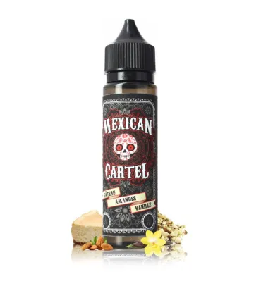 E-liquide GÂTEAU AMANDES VANILLE 50ml - Mexican Cartel | Evapsaveurs