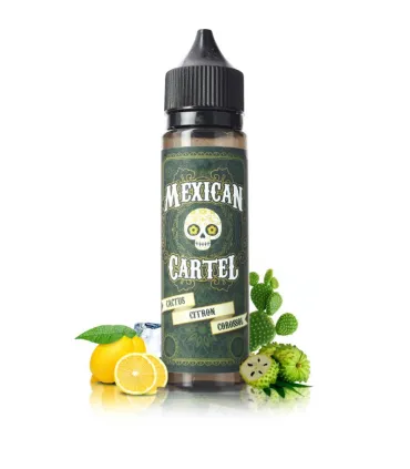 E-liquide CACTUS CITRON COROSSOL 50ml - Mexican Cartel | Evapsaveurs