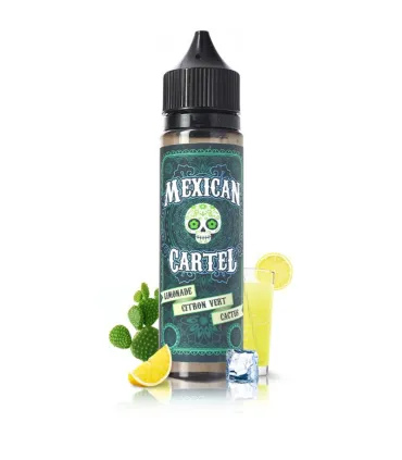 E-liquide LIMONADE CITRON VERT CACTUS 50ml - Mexican Cartel | Evapsaveurs
