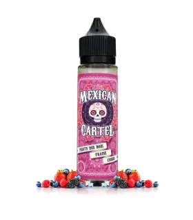 E-liquide FRUITS DES BOIS FRAISE CASSIS 50ml - Mexican Cartel | Evapsaveurs