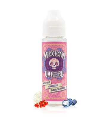 Myrtille Groseille Fleur de Sureau 50 ml – Mexican Cartel | E-liquide fruité frais