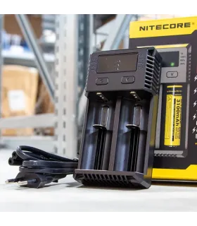 Chargeur Nitecore NEW i2 – Double Slot Intelligent
