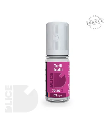 E-liquide Tutti Frutti - Ananas, Framboise, Fraise, Cola, Menthe - Saveurs Fruitées et Gourmandes