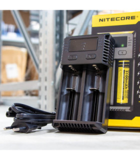 Chargeur Nitecore NEW i2 – Double Slot Intelligent