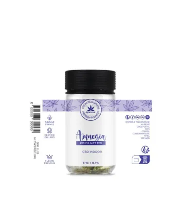 AMNESIA CBD 12G – VAGUE CITRONNÉE