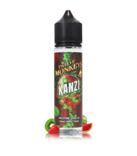 Kanzi Tropical Burst 50ml - E-liquide Twelve Monkeys | Fraise, Pastèque & Kiwi