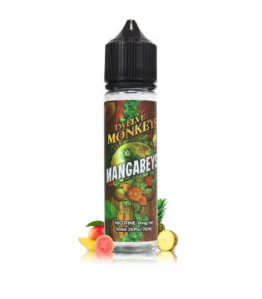 Mangabeys Sunset 50ml - E-liquide Twelve Monkeys | Mangue, Ananas & Goyave