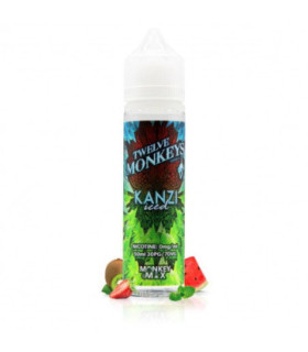 Kanzi Iced Freeze 50ml - E-liquide Twelve Monkeys | Fraise, Pastèque & Kiwi Glacé