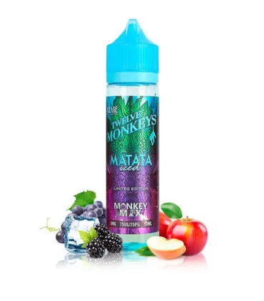Matata Iced Frost 50ml - E-liquide Twelve Monkeys | Pomme, Raisin & Fraîcheur