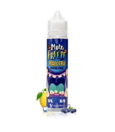 Malotru 50 ml Liquideo – Myrtille & Citron frais