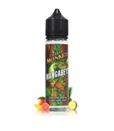Mangabeys Sunset 50ml - E-liquide Twelve Monkeys | Mangue, Ananas & Goyave