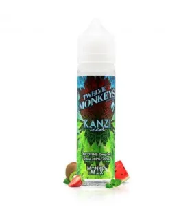 Kanzi Iced Freeze 50ml - E-liquide Twelve Monkeys | Fraise, Pastèque & Kiwi Glacé