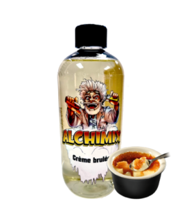 E-liquide Crème Brûlée Alchimix 500 ml