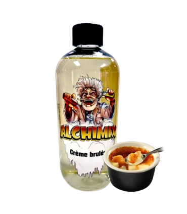 E-liquide Crème Brûlée Alchimix 500 ml