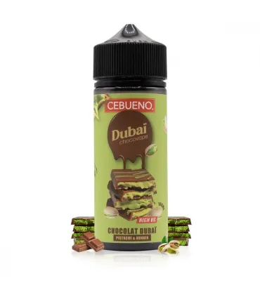 Dubaï Chocovape 100 ML Cebueno – e-liquide gourmand