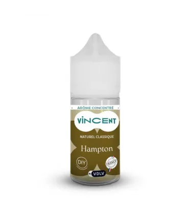 Arôme Hampton 30ml – tabac blond type Hampton | Vincent dans les Vapes