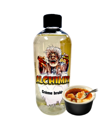 E-liquide Crème Brûlée Alchimix 500 ml