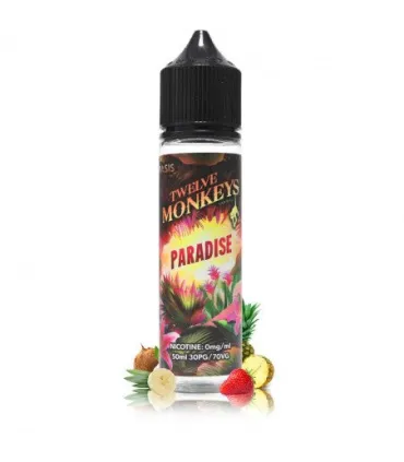 Paradise Tropical Splash 50ml - E-liquide Twelve Monkeys | Exotique & Gourmand