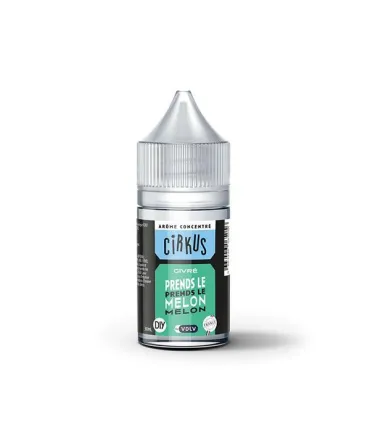 Arôme Prends Le Melon 30ml – melon bien mûr accompagné de fruits rouges et d'une fraîcheur désaltérante | Cirkus by VDLV