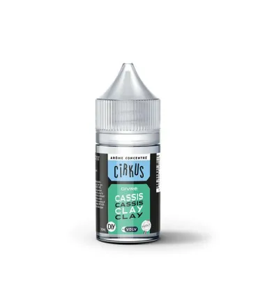 Arôme Cassis Clay 30ml – cassis noir puissant | Cirkus by VDLV