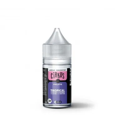 Arôme Concentré Tropical 30ml – mangue et fruit de la passion pour un cocktail tropical dépaysant | Cirkus by VDLV