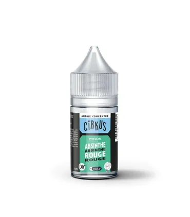 Arôme Absinthe Rouge 30ml – absinthe anisée mariée à un mix de fruits rouges frais | Cirkus by VDLV