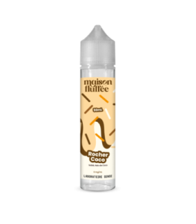 ROCHER COCO 50 mL - E-liquide gourmand Maison Fluffée 50/50