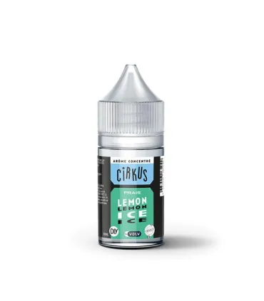 Arôme Lemon Ice 30ml – citron jaune acidulé façon sorbet | Cirkus by VDLV