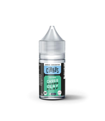 Arôme Cassis Clay 30ml – cassis noir puissant | Cirkus by VDLV