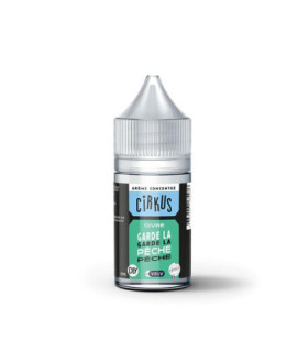 Arôme Garde La Pêche 30ml – pêche jaune gorgée de soleil relevée par une légère touche de frais | Cirkus by VDLV