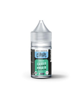 Arôme Concentré Cassis Frais 30ml – cassis noir intense relevé par une fraîcheur mentholée | Cirkus by VDLV