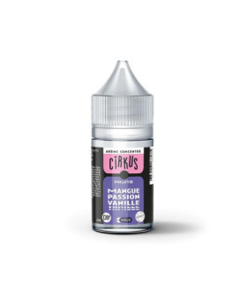 Arôme Mangue Passion Vanille 30ml – mangue et fruit de la passion enveloppées d'une vanille douce et crémeuse | Cirkus by VDLV