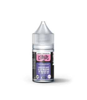 Arôme Cheesecake Citron Yuzu 30ml – cheesecake crémeux au citron jaune et yuzu | Cirkus by VDLV