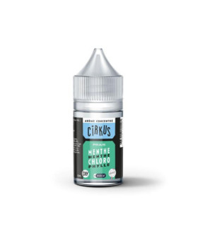 Arôme Menthe Chloro 30ml – menthe chlorophylle type chewing-gum | Cirkus by VDLV