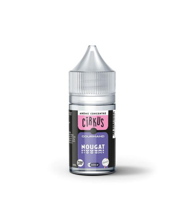 Arôme Cirkus Excentrique El Nougat 30ml – nougat tendre au miel et amandes | Cirkus by VDLV