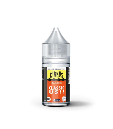 Arôme Classic Us 30ml – tabac blond américain adouci de notes légèrement gourmandes | Cirkus by VDLV