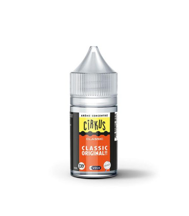 Arôme Classic Original 30ml – blend de tabacs blonds sec et neutre proche d'une cigarette classique | Cirkus by VDLV