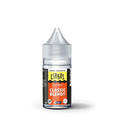 Arôme Classic Blend 30ml – assemblage de tabacs blonds et bruns aux notes boisées et grillées | Cirkus by VDLV